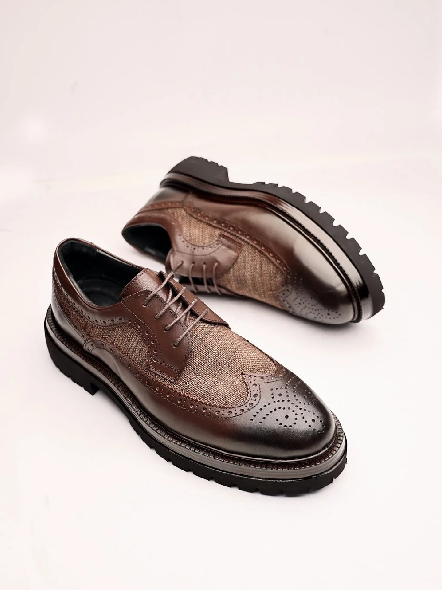 Colorblock Casual Business Leather Shoes