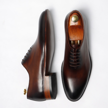 Genuine Leather Hand Cowhide Fashionable Leather Shoes