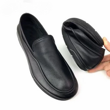 Casual Fashion Soft Sole Flat Heel Leather Shoes|Soft Foldable Packable Loafer