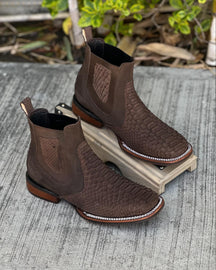 (⏰Last Day Promotion $23 OFF)Men's Altos Python Suede Wide Square Toe Ankle Boots(Buy 2 Free Shipping🔥)