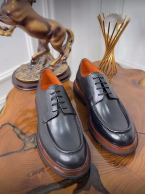 Genuine Leather Trendy All-match Shoes