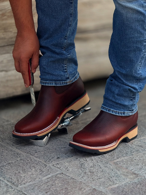 New Leather Boots