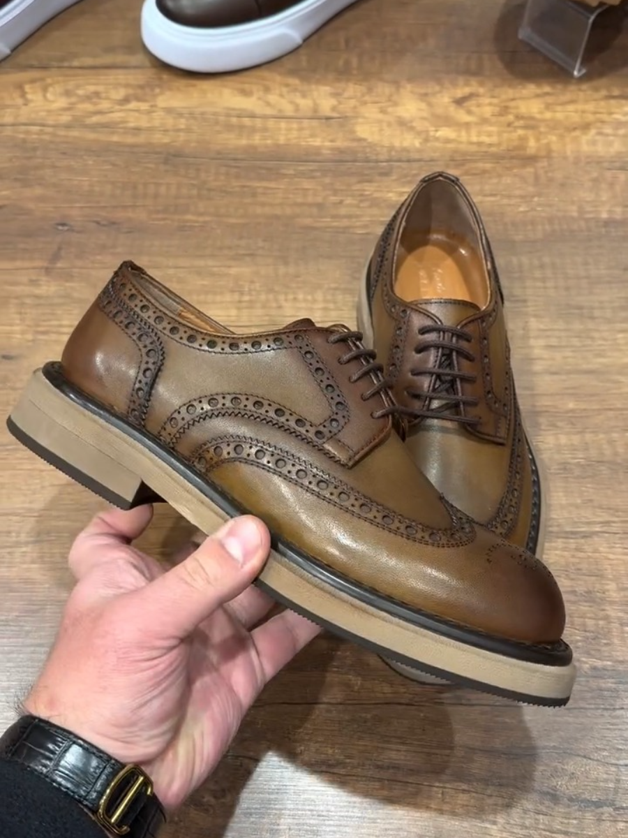 Locke Formal Height Increasing Leather Shoes