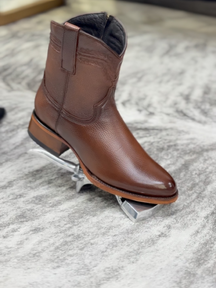 Round Toe Cowboy Casual Boots