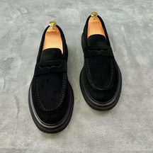 Casual British Style Nubuck Leather Shoes