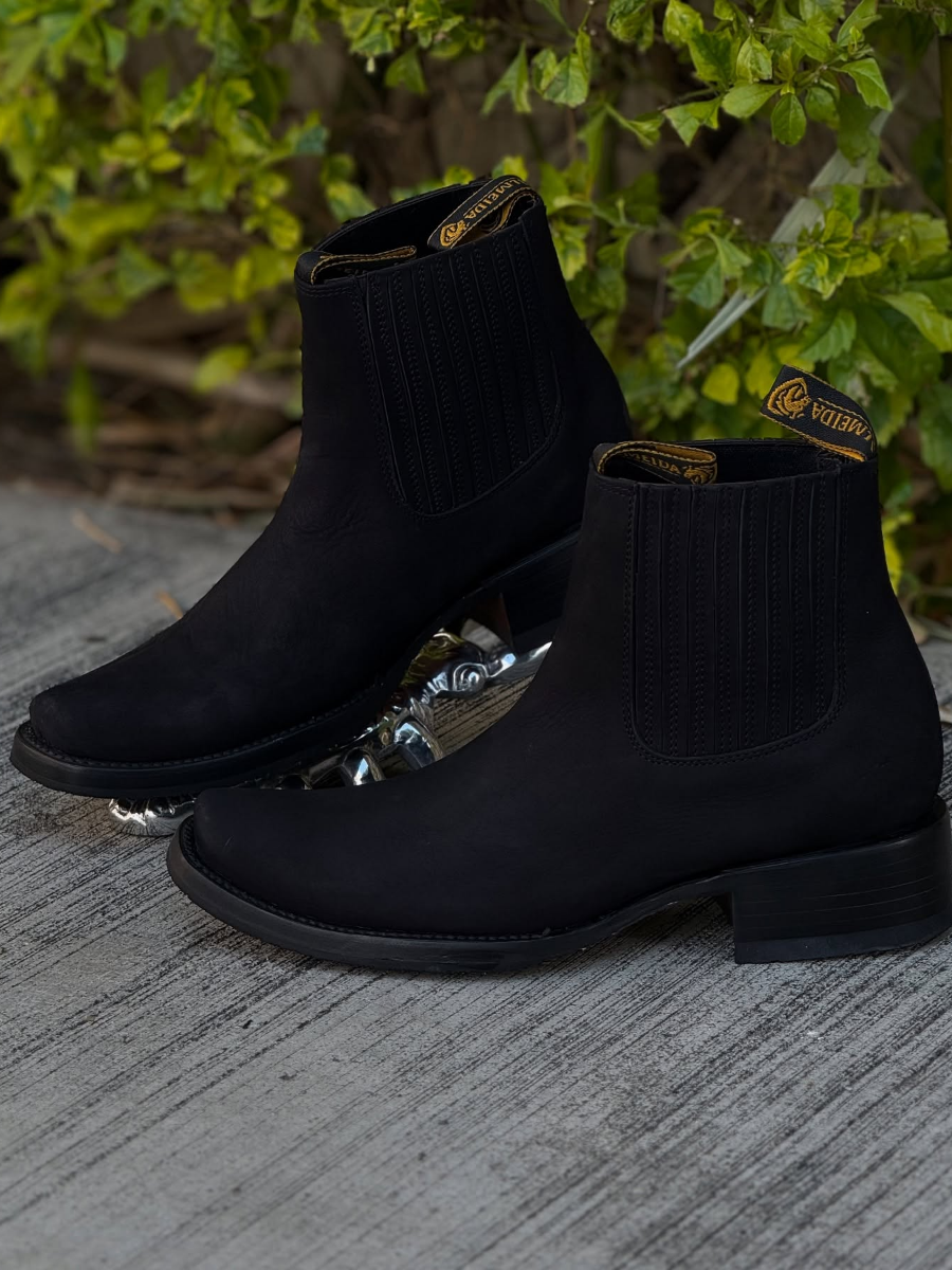 Chelsea Boots Low Cut Short Leather Boots