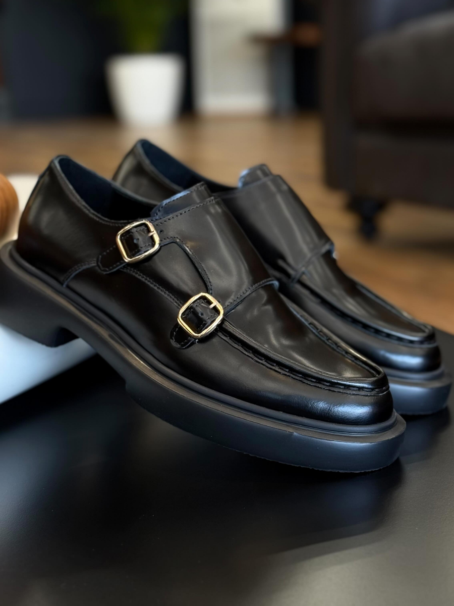 Genuine Leather Thick-soled Height-enhancing Loafers