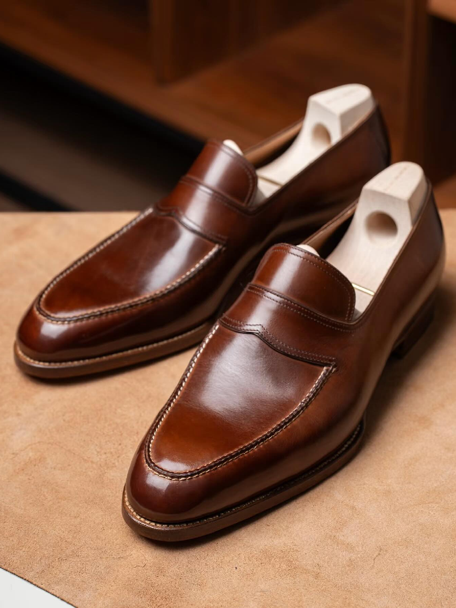Genuine Leather Slip-on Business Casual Shoes