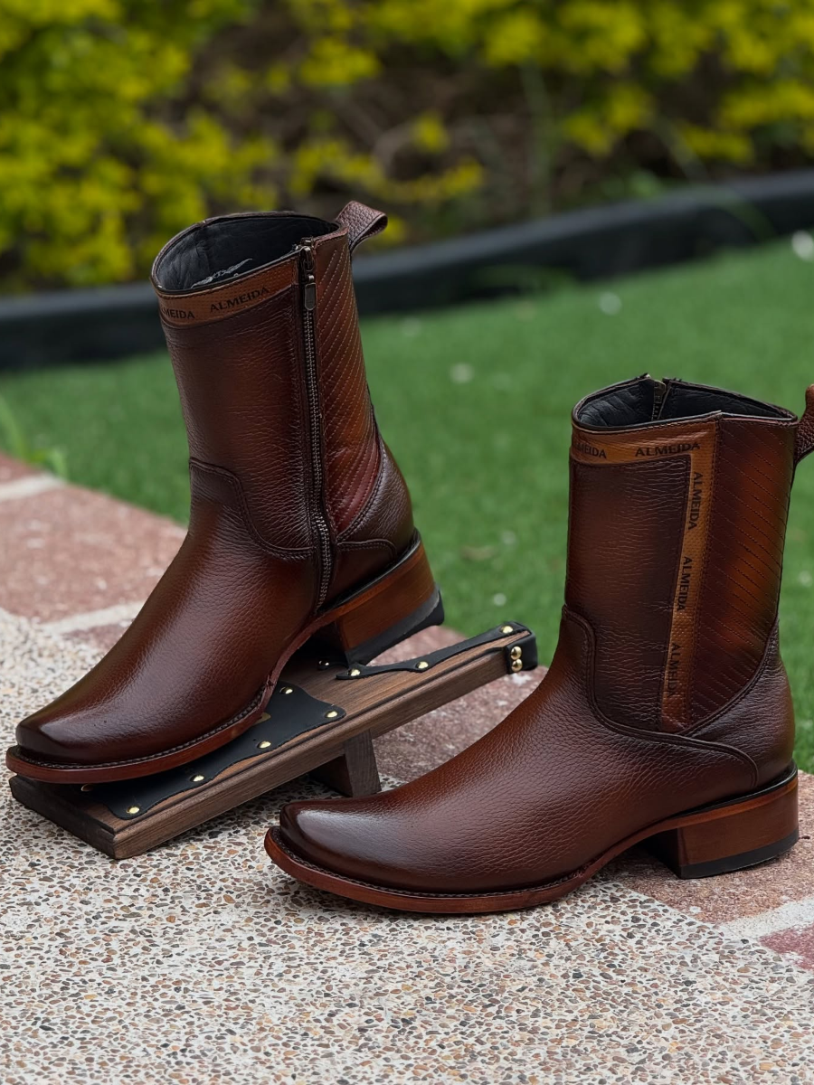Handmade Genuine Leather Vintage Casual Boots