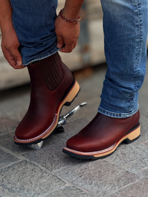 New Leather Boots