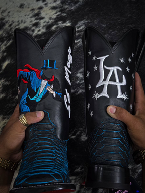 Premium Embroidered Cowboy Boots