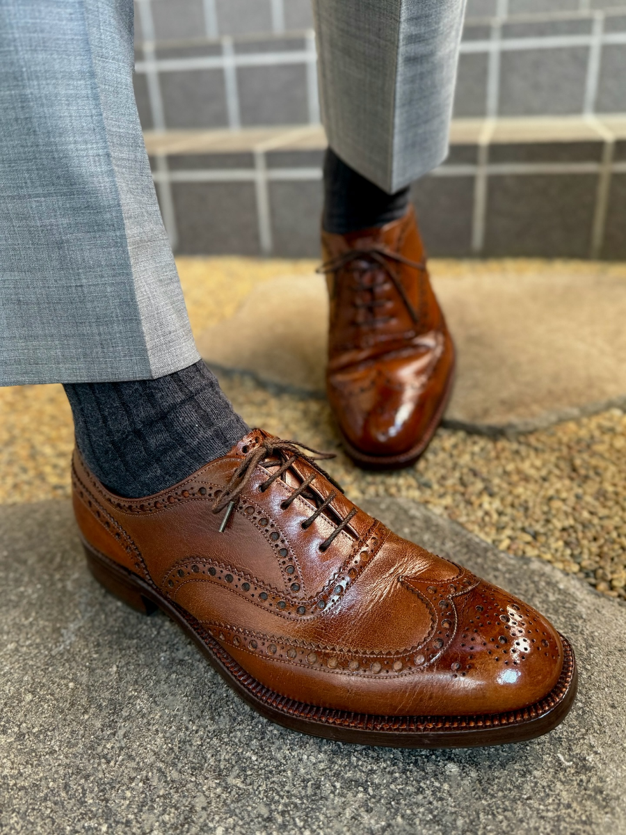 Carved Genuine Leather Handmade Shoes