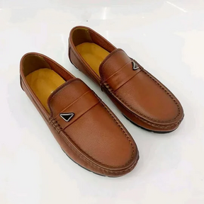 Casual Cowhide Comfortable Breathable Soft Loafers