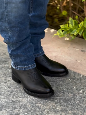 Denim Ankle Boots