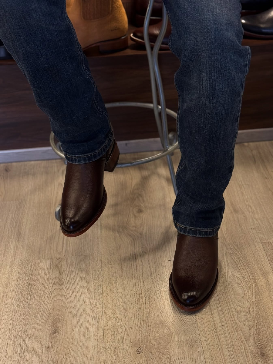 High Top Vintage Leather Boots