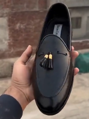 Versatile Tassel Leather Shoes