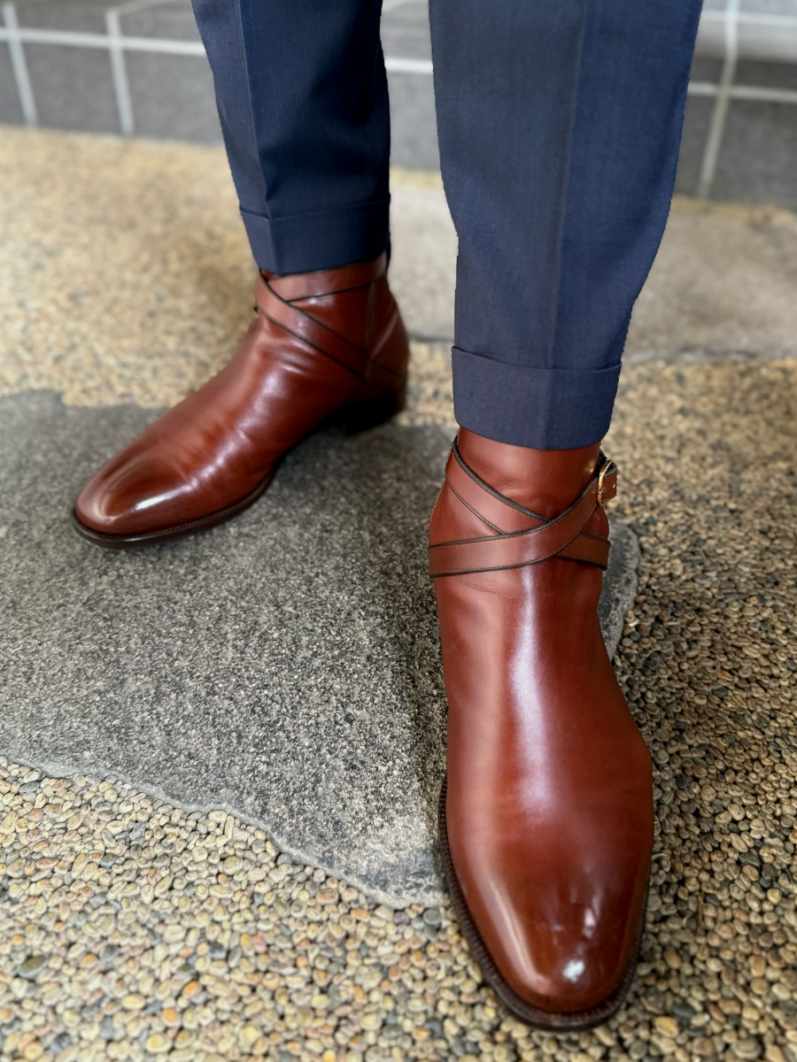 Martin Boots Pointed Leather Shoes