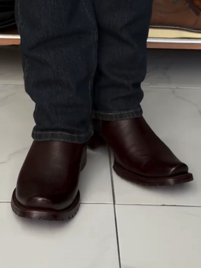 Genuine Leather Cowboy Boots