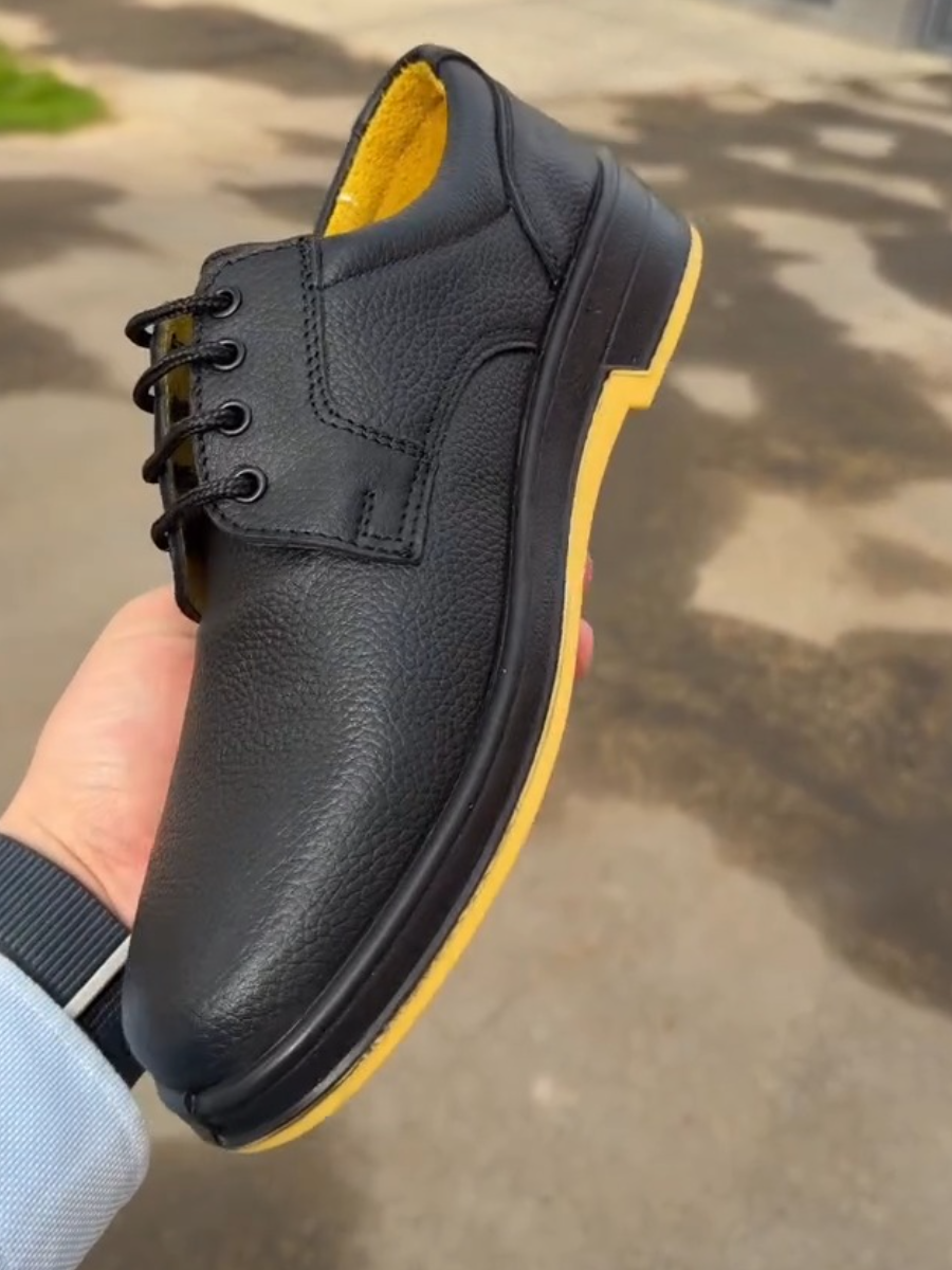Casual and Comfortable Lace-up Leather Shoes