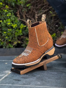 Embroidered Ankle Boots