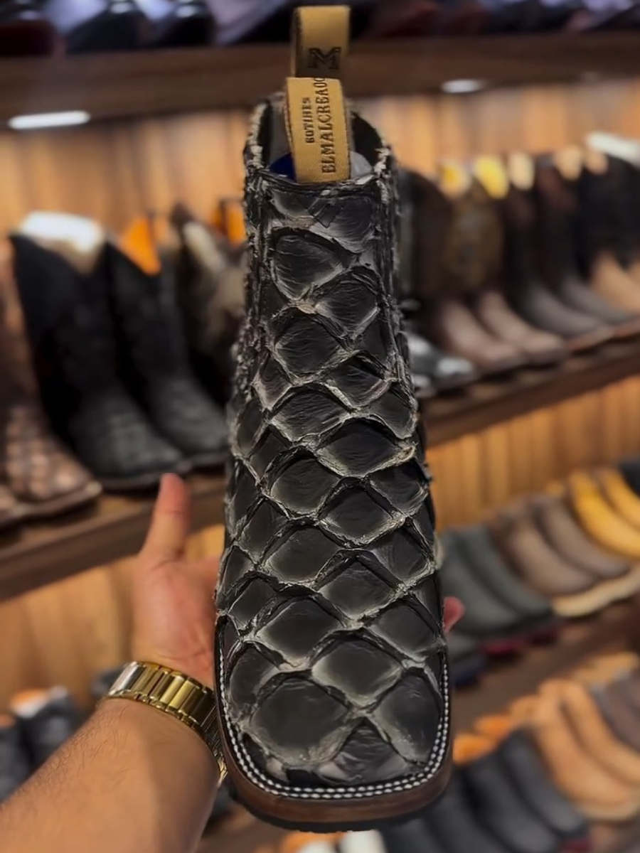 Vintage Low Heel Chelsea Boots