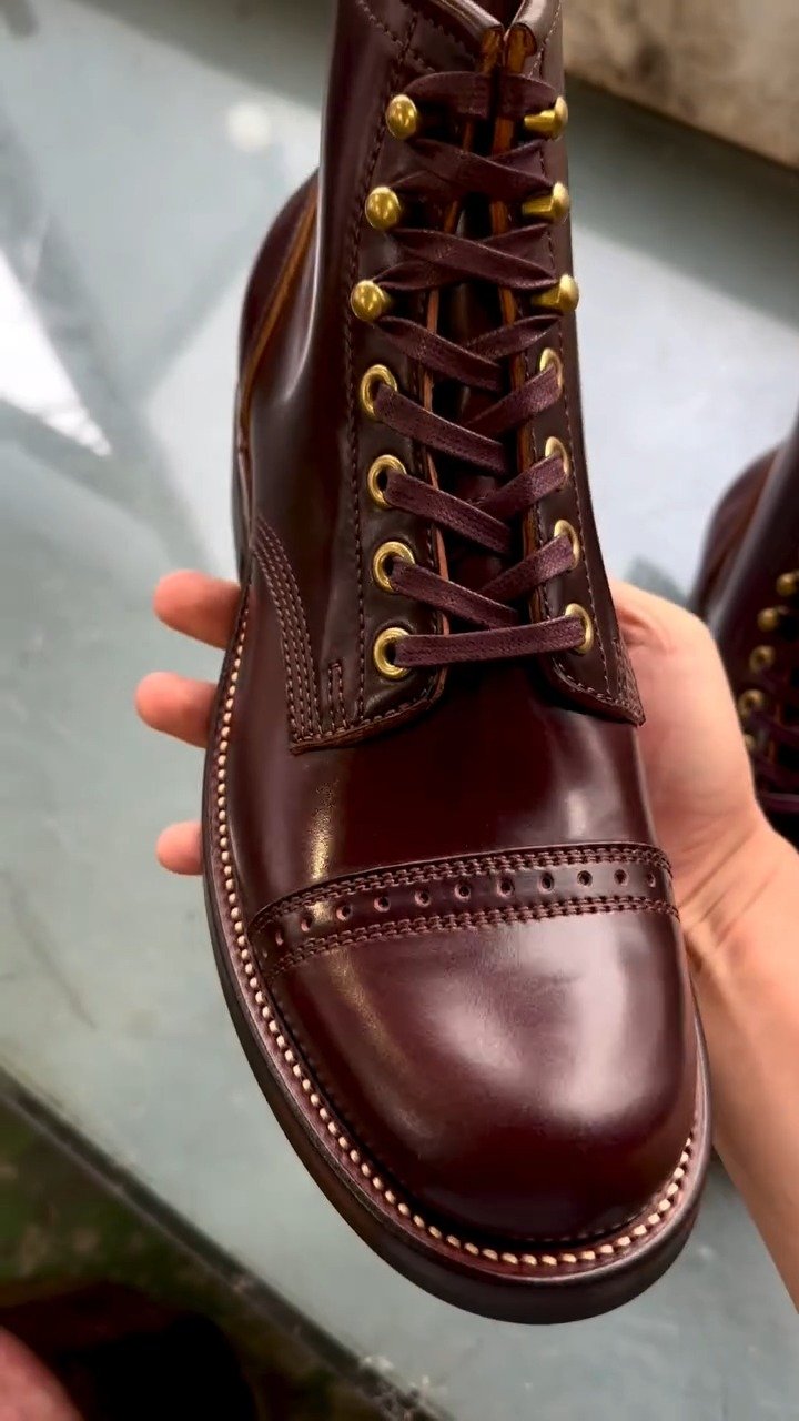 Vintage Leather Desert Outdoor Martin Boots