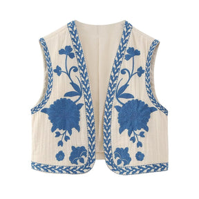 Embroidered Vest