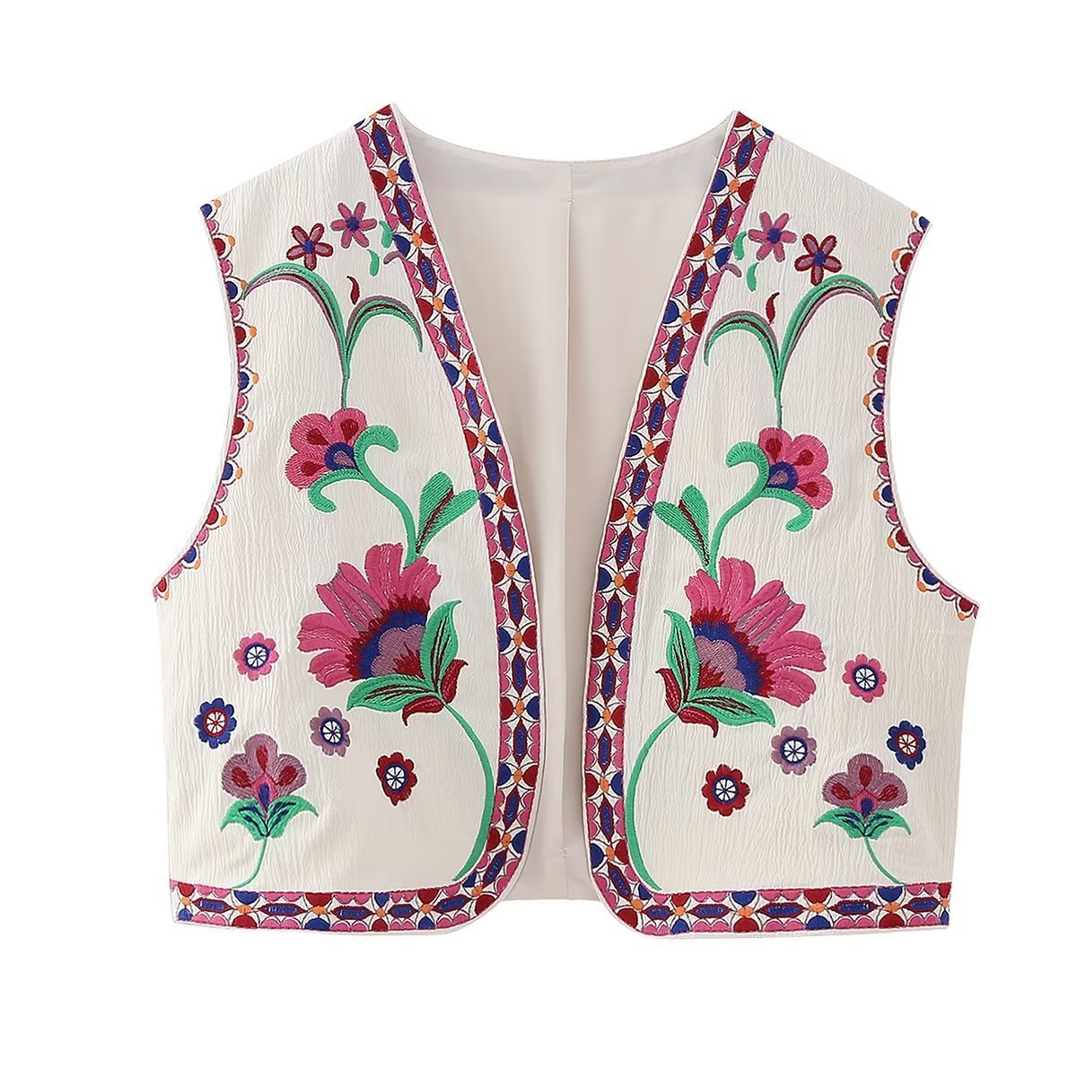 Embroidered Vest