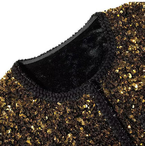 Stylish Sequin Jacket