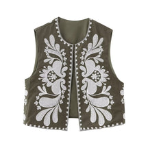 Embroidered Vest