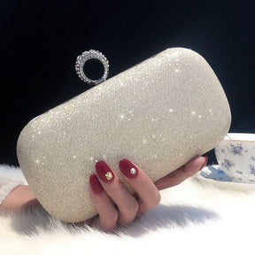 Diamond Clutch Bag Dress Cheongsam Bag Lady Rhinestone Women's Bag