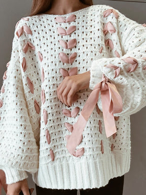 Bow Ribbon Sweater