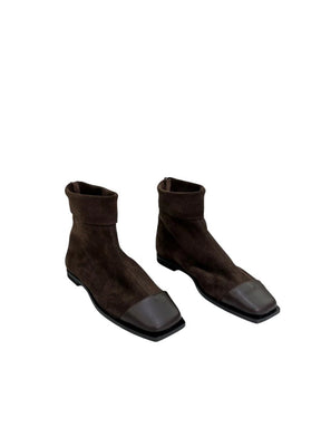 Suede Boots Brown