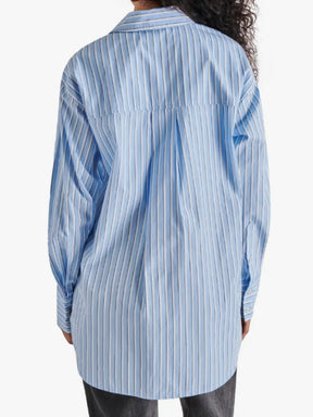 Stripe Button-Up Shirt