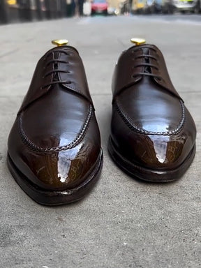 Low-top Pointed Toe Leather Casual Shoes