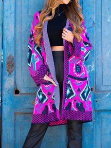 Ethnic Knitted Cardigan