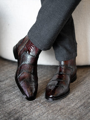 Men's High Top Formal Business Leather Boots