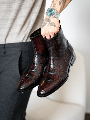 Men's High Top Formal Business Leather Boots