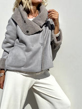 Gray Warm Loose Coat