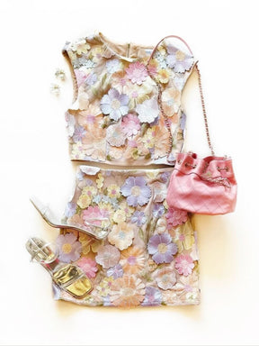 SS24 Happy Flowers 2pc Set