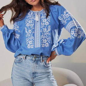 Ethnic Style Blouse