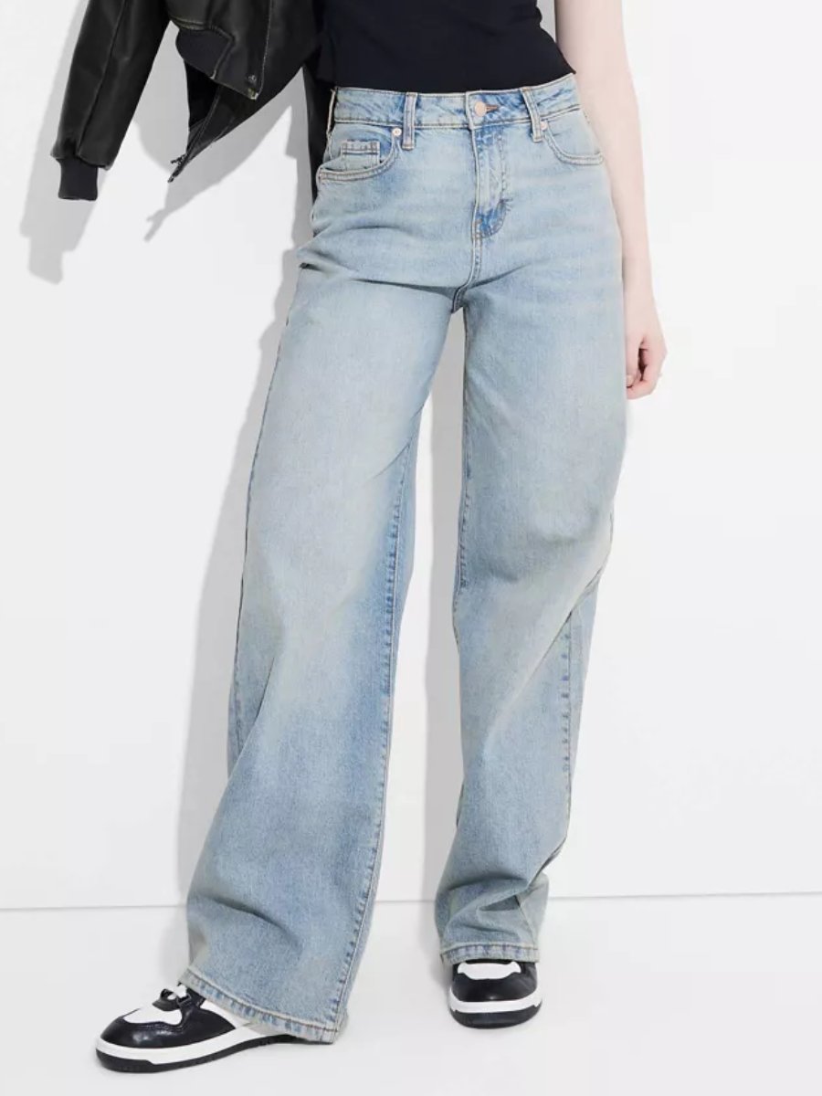 Women's High-Rise Baggy Jeans