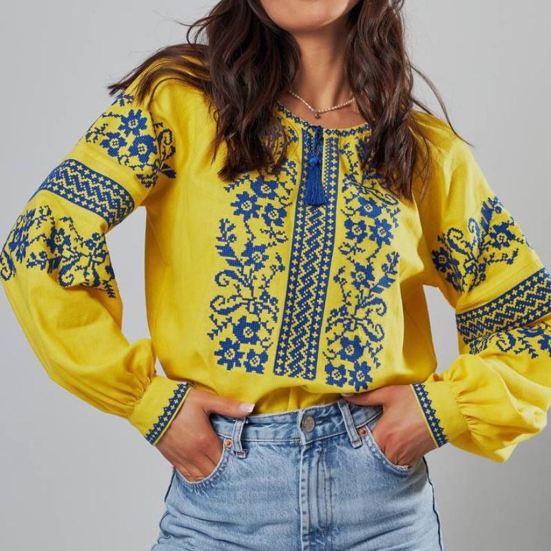 Ethnic Style Blouse