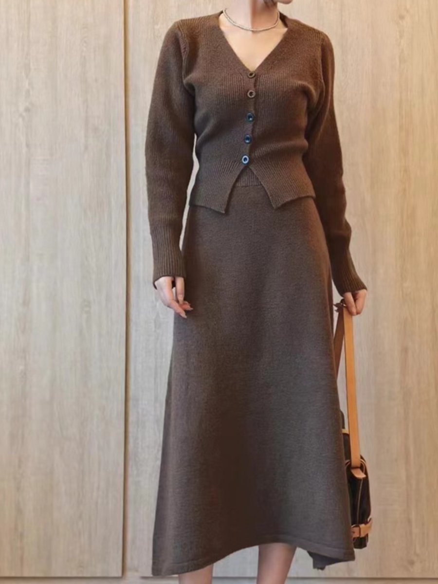 Autumn and Winter Lazy Style Loose Fashion Two-Piece Suit