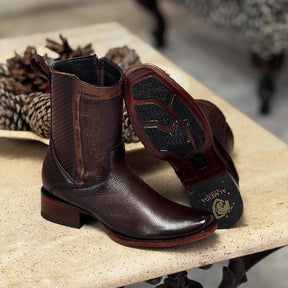 Retro Mid-calf All-match Casual Men's Boots