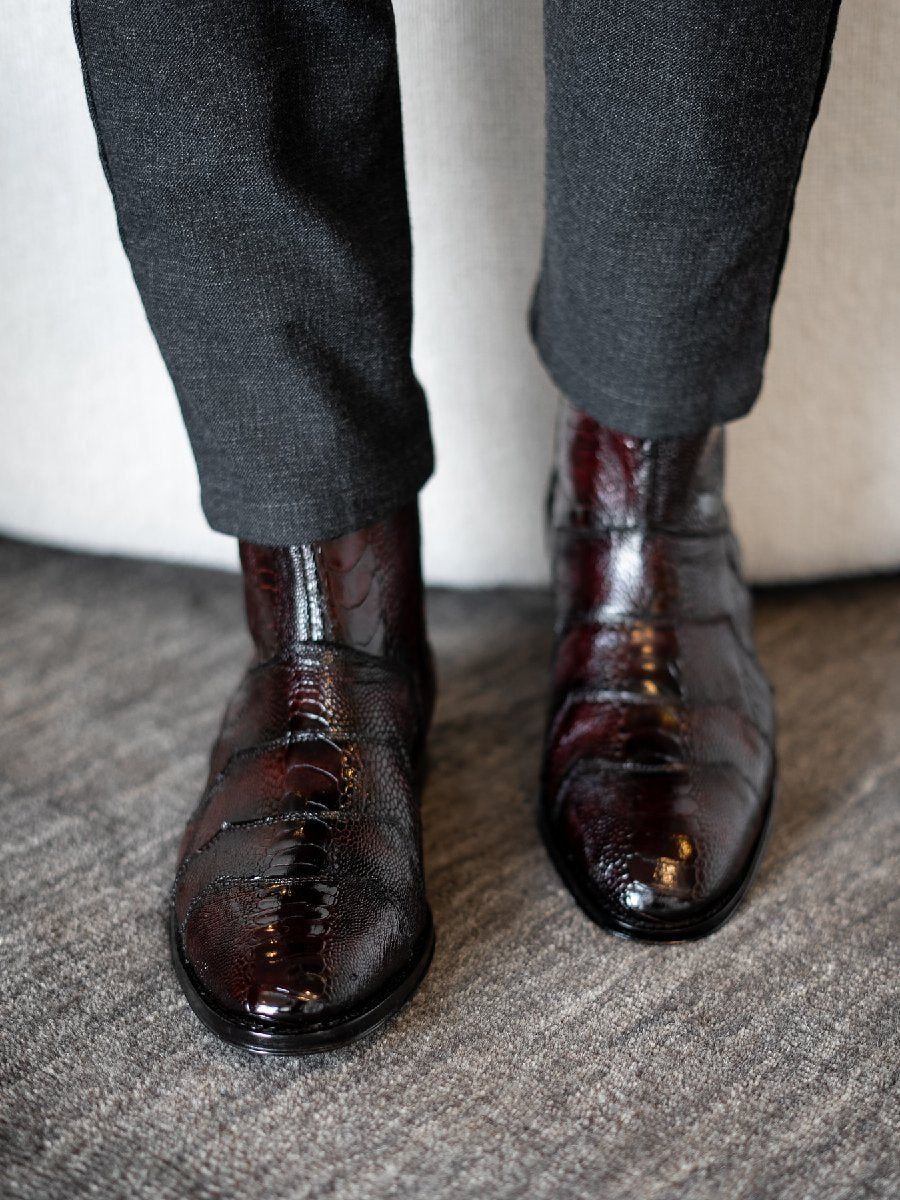 Men's High Top Formal Business Leather Boots