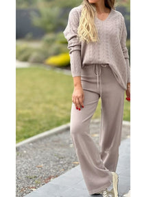 Casual Stretch Knit Suit