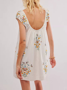 Printed Sling Summer Dress