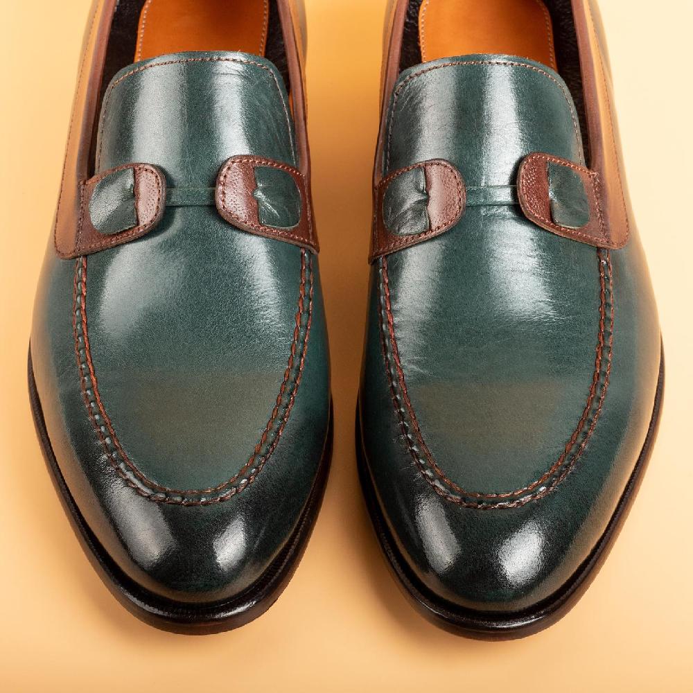 Handmade Loafers Trendy Cowhide Leather Men's Shoes