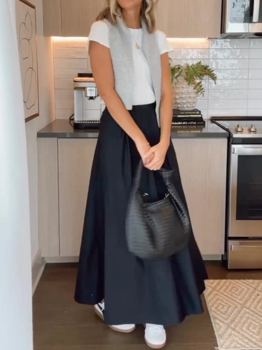 Classic Black Skirt